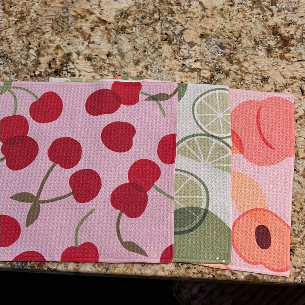 Pink and Green Modern Accent Fabric